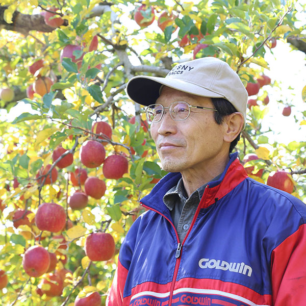 葉とらず栽培を始めた二代目園主